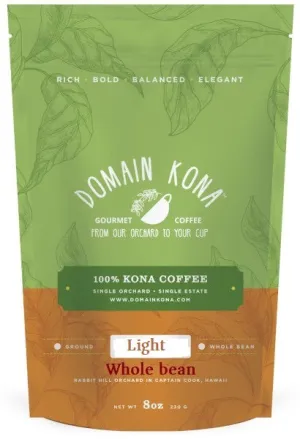 Whole Bean - Light Roast - 8 oz.