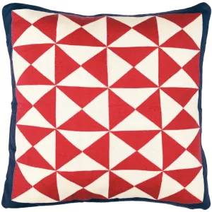 Windfarm Knitted Pillow