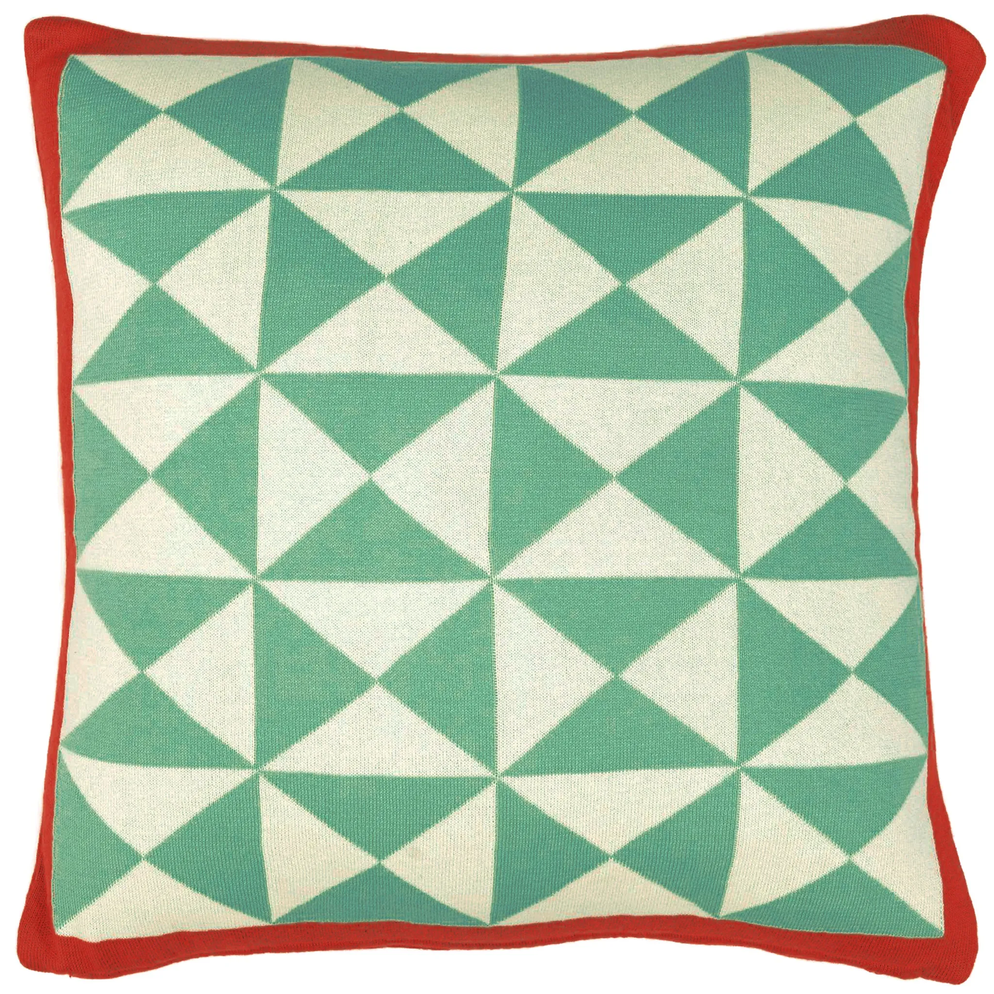 Windfarm Knitted Pillow