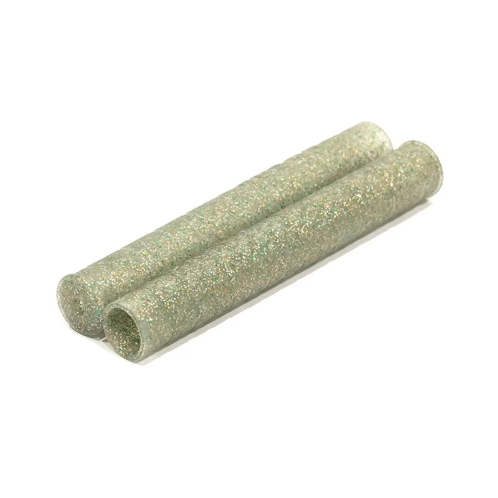 Yoshida Champ NJS Track Grips - 2.0mm - Clear Sparkle